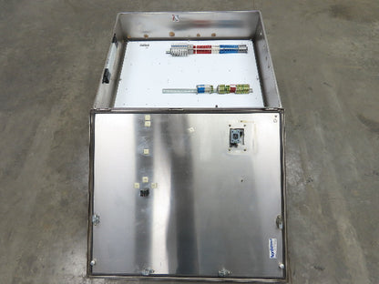 Hoffman CSD423610SSR Electrical Enclosure 42x36x10" SS Terminal Block Backplate