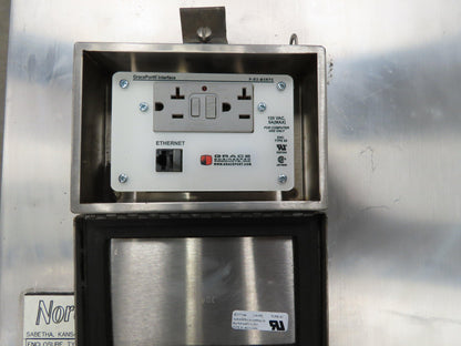 Hoffman CSD423610SSR Electrical Enclosure 42x36x10" SS Terminal Block Backplate