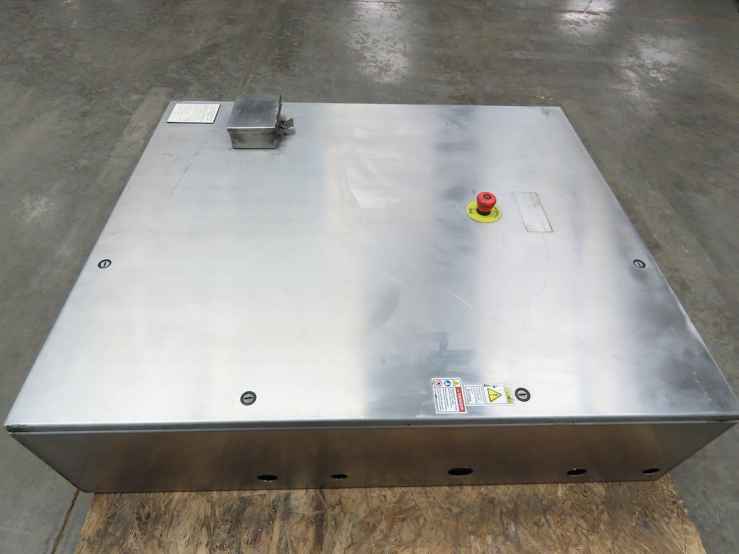 Hoffman CSD423610SSR Electrical Enclosure 42x36x10" SS Terminal Block Backplate
