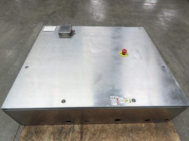 Hoffman CSD423610SSR Electrical Enclosure 42x36x10" SS Terminal Block Backplate
