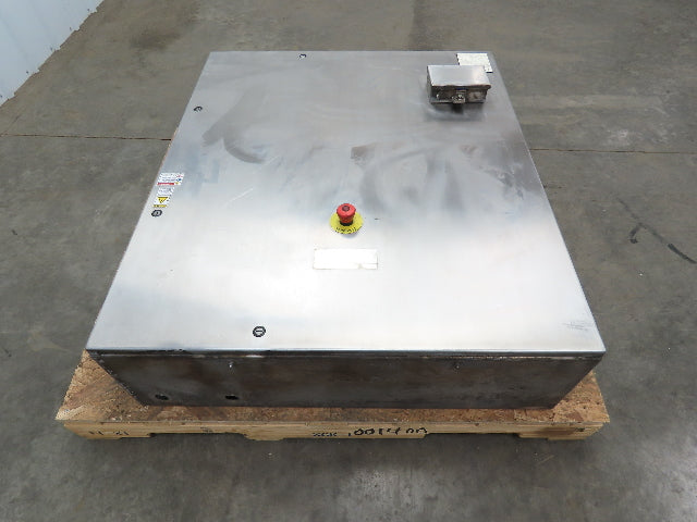 Hoffman CSD423610SSR Electrical Enclosure 42x36x10" SS Terminal Block Backplate