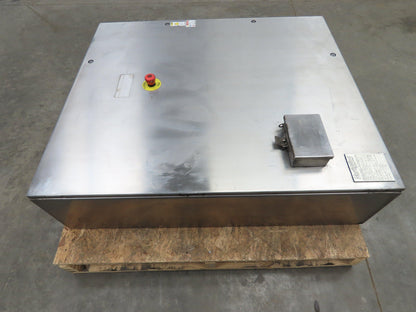 Hoffman CSD423610SSR Electrical Enclosure 42x36x10" SS Terminal Block Backplate