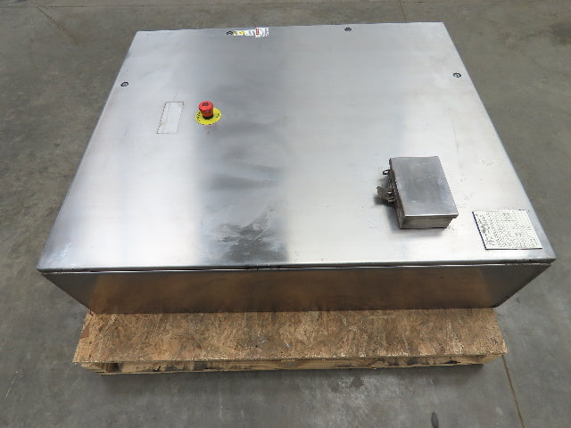Hoffman CSD423610SSR Electrical Enclosure 42x36x10" SS Terminal Block Backplate