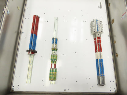 Hoffman CSD423610SSR Electrical Enclosure 42x36x10" SS Terminal Block Backplate