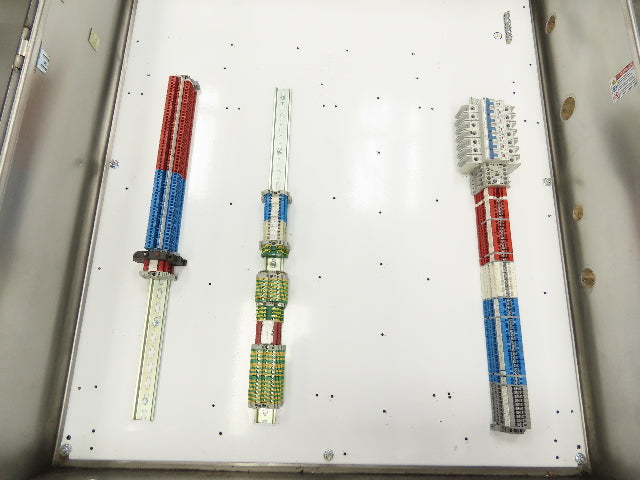 Hoffman CSD423610SSR Electrical Enclosure 42x36x10" SS Terminal Block Backplate