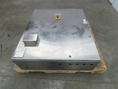 Hoffman CSD423610SSR Electrical Enclosure 42x36x10" SS Terminal Block Backplate