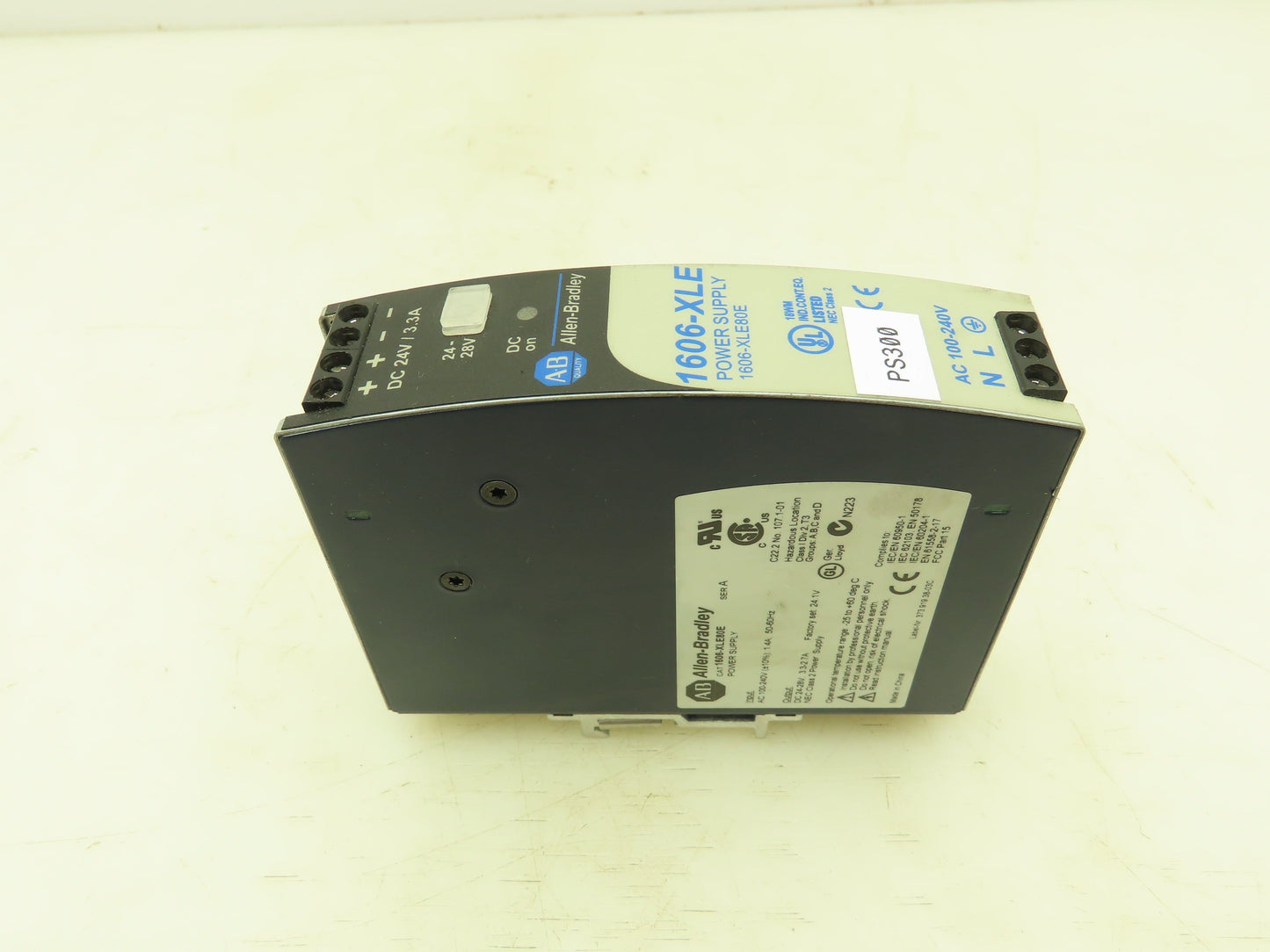 Allen Bradley 1606-XLE80E Power Supply 24-28VDC 3.3A Input 100-240VAC