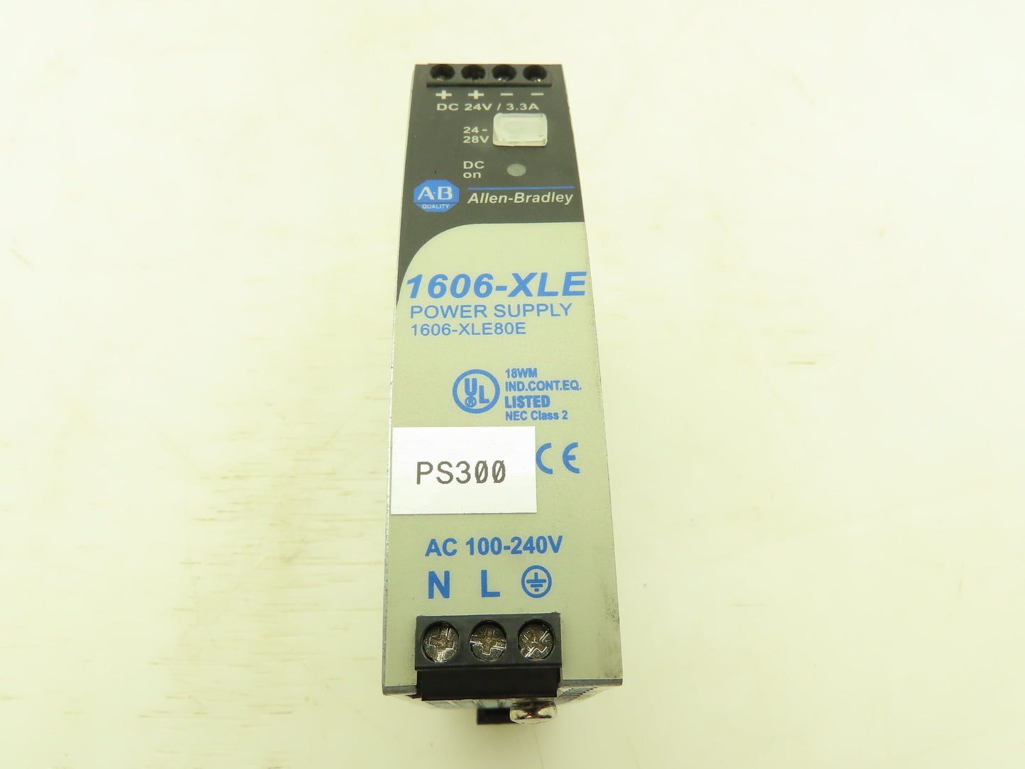 Allen Bradley 1606-XLE80E Power Supply 24-28VDC 3.3A Input 100-240VAC