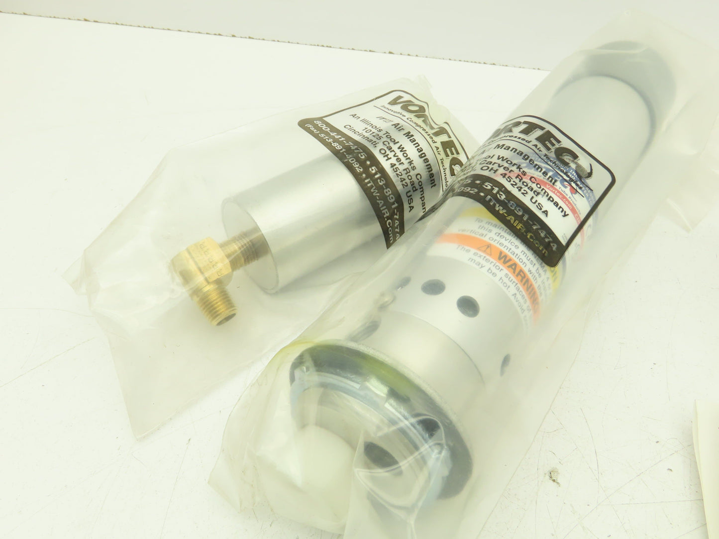 Vortec 747 Vortex Enclosure Cooler 900 BTU 15 SCFM NEMA 4 w/Thermostat