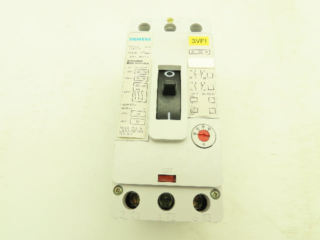 Siemens 3VF1231-1DH11-0AA0 Circuit Breaker 36-50A 3Ph 600V