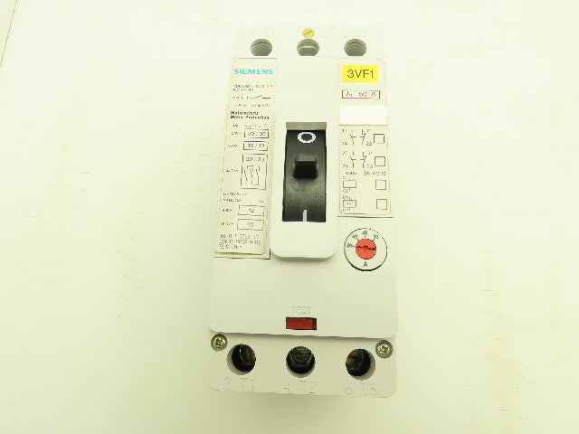 Siemens 3VF1231-1DH11-0AA0 Circuit Breaker 36-50A 3Ph 600V