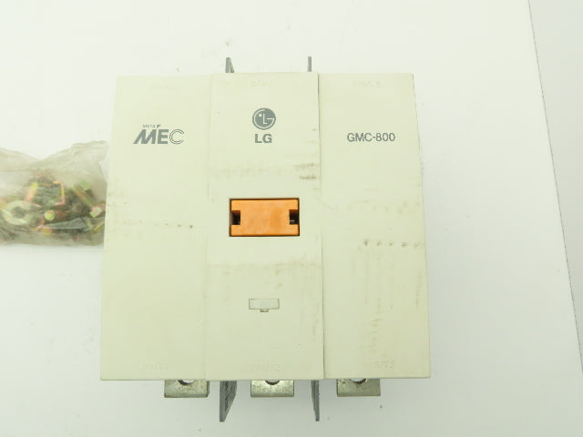 LG GMC-800 MEC Contactor IEC Motor Starter 840A 690V META 120V Coil