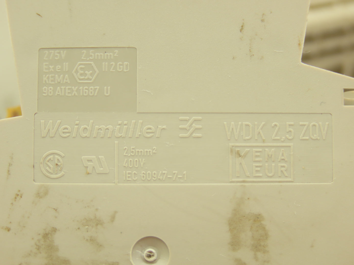 Weidmuller Terminal Blocks 300V 25A Lot Of 29 Wago 280 Push In Lot of 19