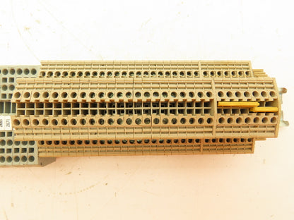 Weidmuller Terminal Blocks 300V 25A Lot Of 29 Wago 280 Push In Lot of 19