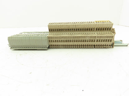 Weidmuller Terminal Blocks 300V 25A Lot Of 29 Wago 280 Push In Lot of 19