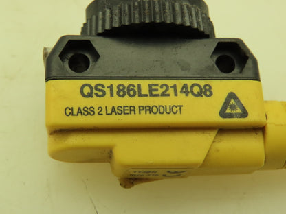 Banner QS186LE214Q8 Photoelectric Sensor QS18 Ser Laser Proximity 15M 10-30VDC