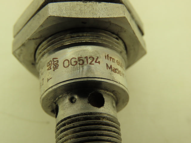 IFM OG5124 Photoelectric Diffuse Reflection Sensor Lot of 2