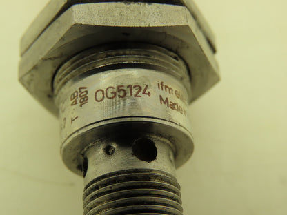 IFM OG5124 Photoelectric Diffuse Reflection Sensor Lot of 2