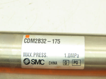 SMC CDM2B32-175 Pneumatic Air Cylinder 32MM Bore 175MM Stroke Lot of 2
