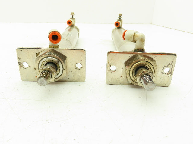 SMC CDM2B32-175 Pneumatic Air Cylinder 32MM Bore 175MM Stroke Lot of 2