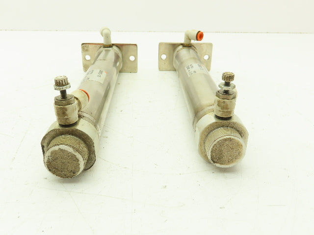 SMC CDM2B32-175 Pneumatic Air Cylinder 32MM Bore 175MM Stroke Lot of 2