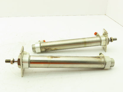 SMC CDM2B32-175 Pneumatic Air Cylinder 32MM Bore 175MM Stroke Lot of 2