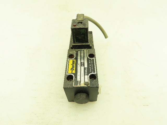Parker D1VW20HJWF Hydraulic Directional Control Solenoid Valve 24VDC