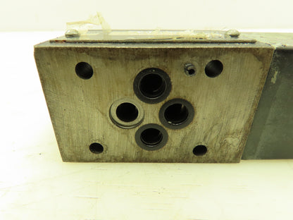 Parker D1VW20HJWF Hydraulic Directional Control Solenoid Valve 24VDC