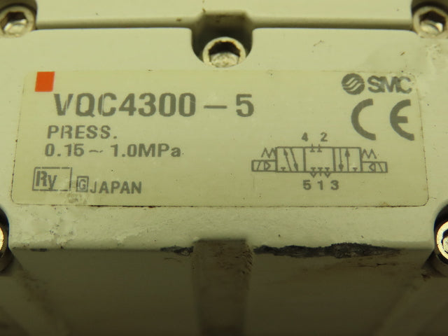 SMC Pneumatic Spool Valve Block Manifold Single Double Acting Regulator