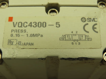 SMC Pneumatic Spool Valve Block Manifold Single Double Acting Regulator