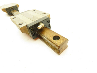 THK SHS25 Linear Guide Rail Caged Ball Bearing 2-Block Unit 20"