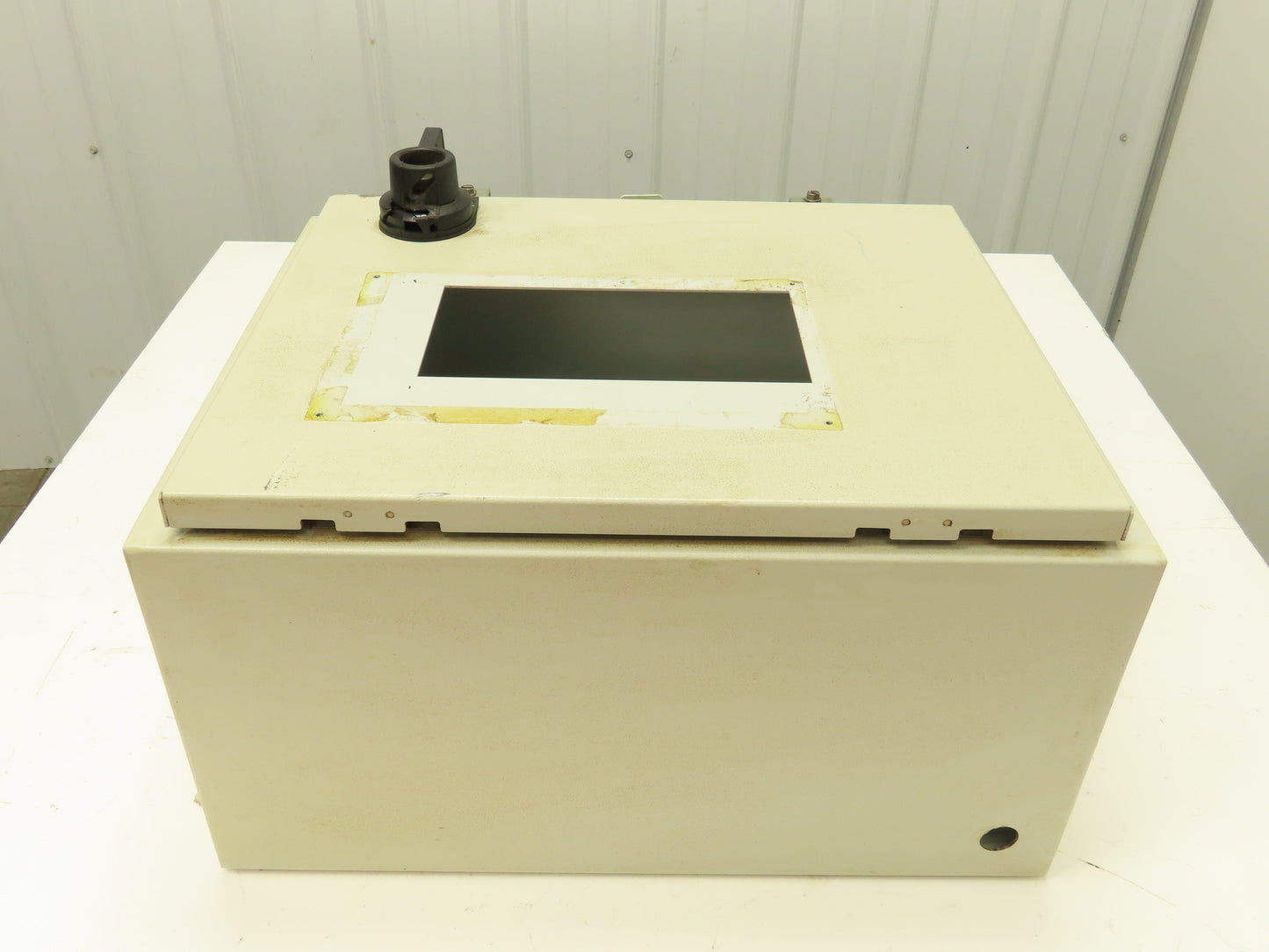 SCE 72-2349-10 Electrical Enclosure 20x16x10" Disconnect Hinged Door Backplate