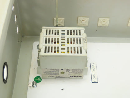 SCE 72-2349-10 Electrical Enclosure 20x16x10" Disconnect Hinged Door Backplate