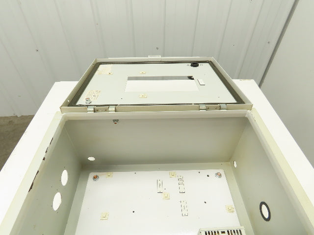 SCE 72-2349-10 Electrical Enclosure 20x16x10" Disconnect Hinged Door Backplate