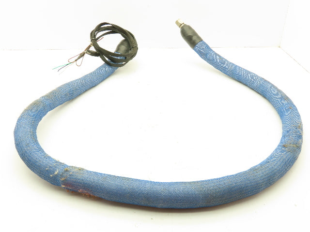 Flexible Heated Hose High Pressure Stainless JIC 1/2-8 Flare Female 120VAC