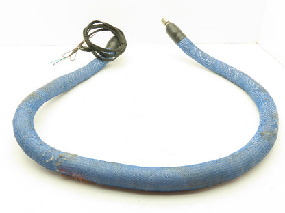 Flexible Heated Hose High Pressure Stainless JIC 1/2-8 Flare Female 120VAC