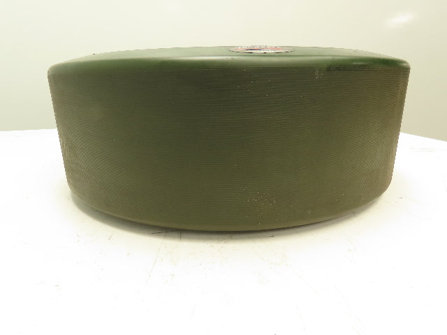 Thombert 20x7x16" Green Poly Press-On Forklift Tire 10880A0