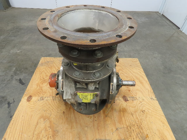Mac Equipment Rotary Airlock Feeder Valve 8x12" Round Flange