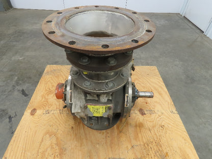 Mac Equipment Rotary Airlock Feeder Valve 8x12" Round Flange