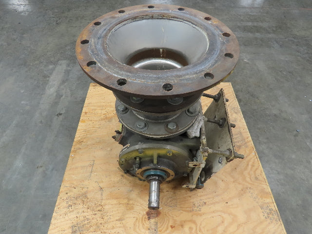 Mac Equipment Rotary Airlock Feeder Valve 8x12" Round Flange