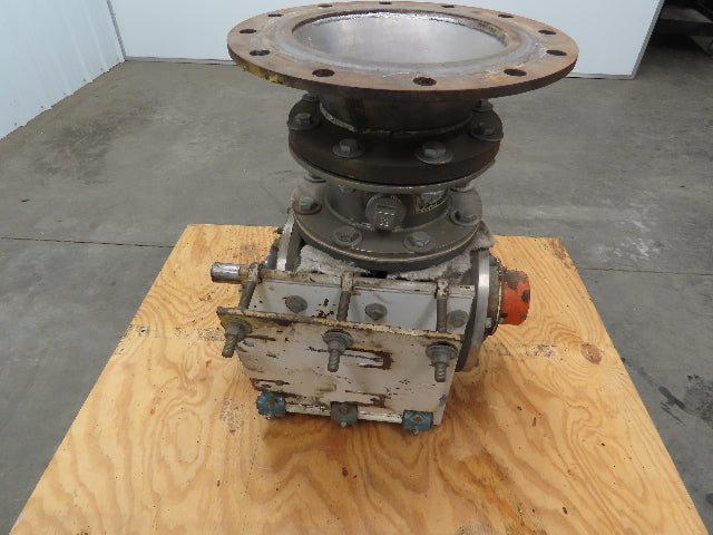 Mac Equipment Rotary Airlock Feeder Valve 8x12" Round Flange