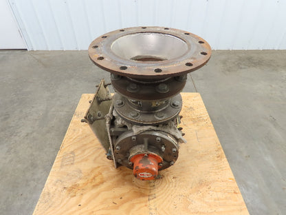 Mac Equipment Rotary Airlock Feeder Valve 8x12" Round Flange