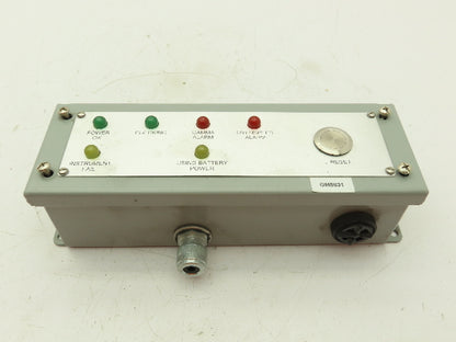 Hammond Manufacturing Push Button Electric Enclosure 10x3x3" LED Circuit Board