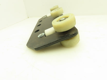 Knight MRTA4442 Load Trolley Manual Push Trolley 1100 Lb Cap  -Fits RAD4110 Rail