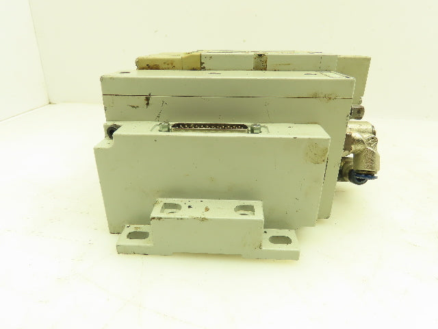 Numatics 2012 Series Solenoid Valve Bank 4-Station Manifold 24VDC