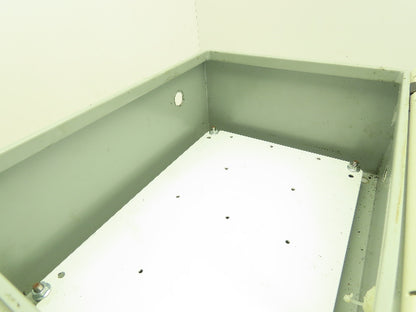 Hoffman Concept 16x12x6" Electrical Enclosure Steel Backpanel JIC Box NEMA 12
