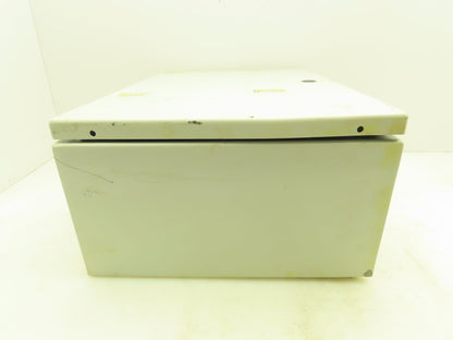 Hoffman Concept 16x12x6" Electrical Enclosure Steel Backpanel JIC Box NEMA 12