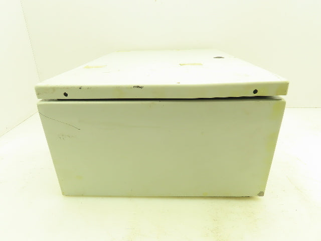 Hoffman Concept 16x12x6" Electrical Enclosure Steel Backpanel JIC Box NEMA 12