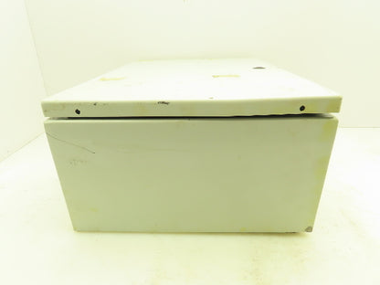 Hoffman Concept 16x12x6" Electrical Enclosure Steel Backpanel JIC Box NEMA 12