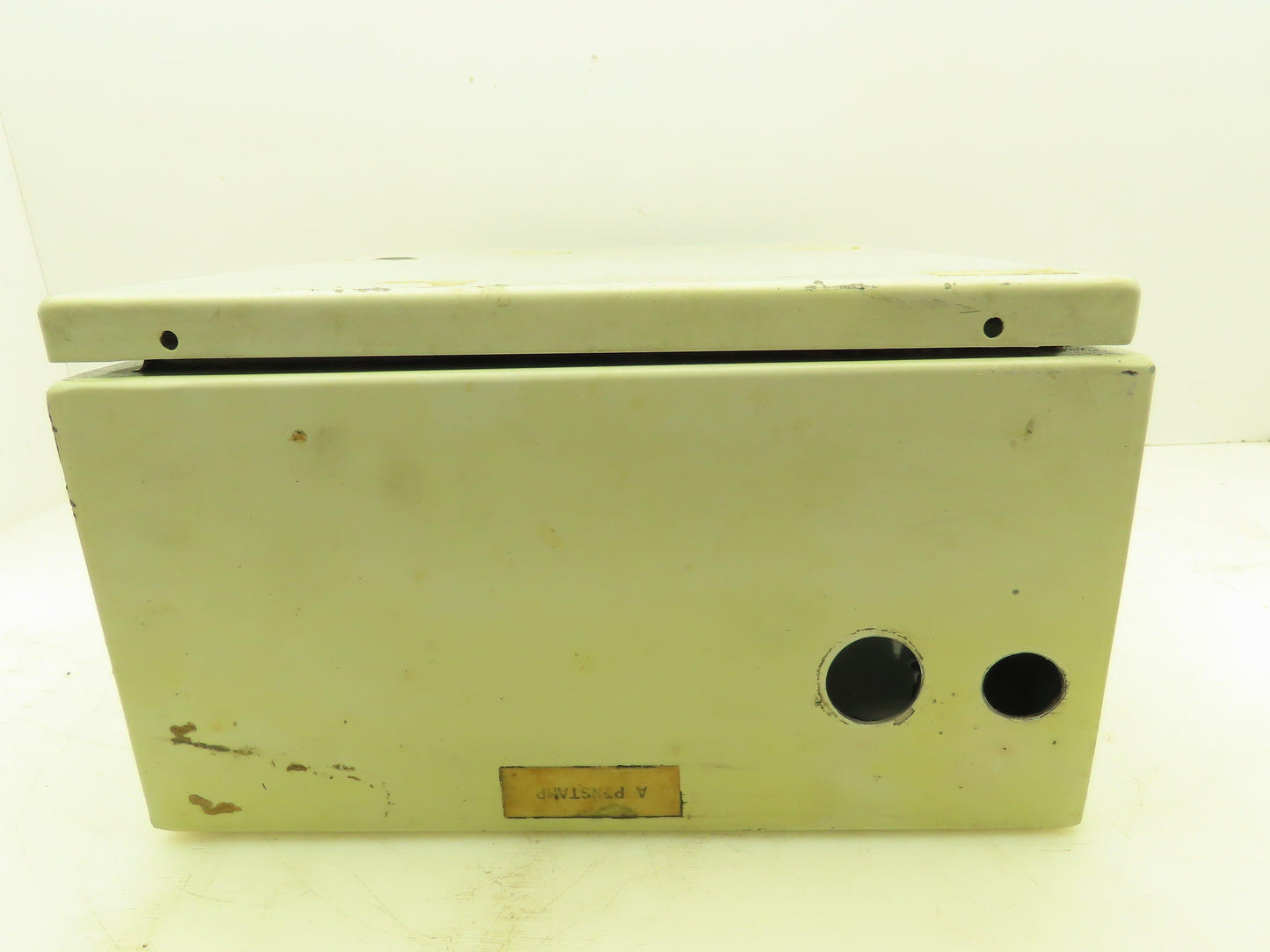 Hoffman Concept 16x12x6" Electrical Enclosure Steel Backpanel JIC Box NEMA 12